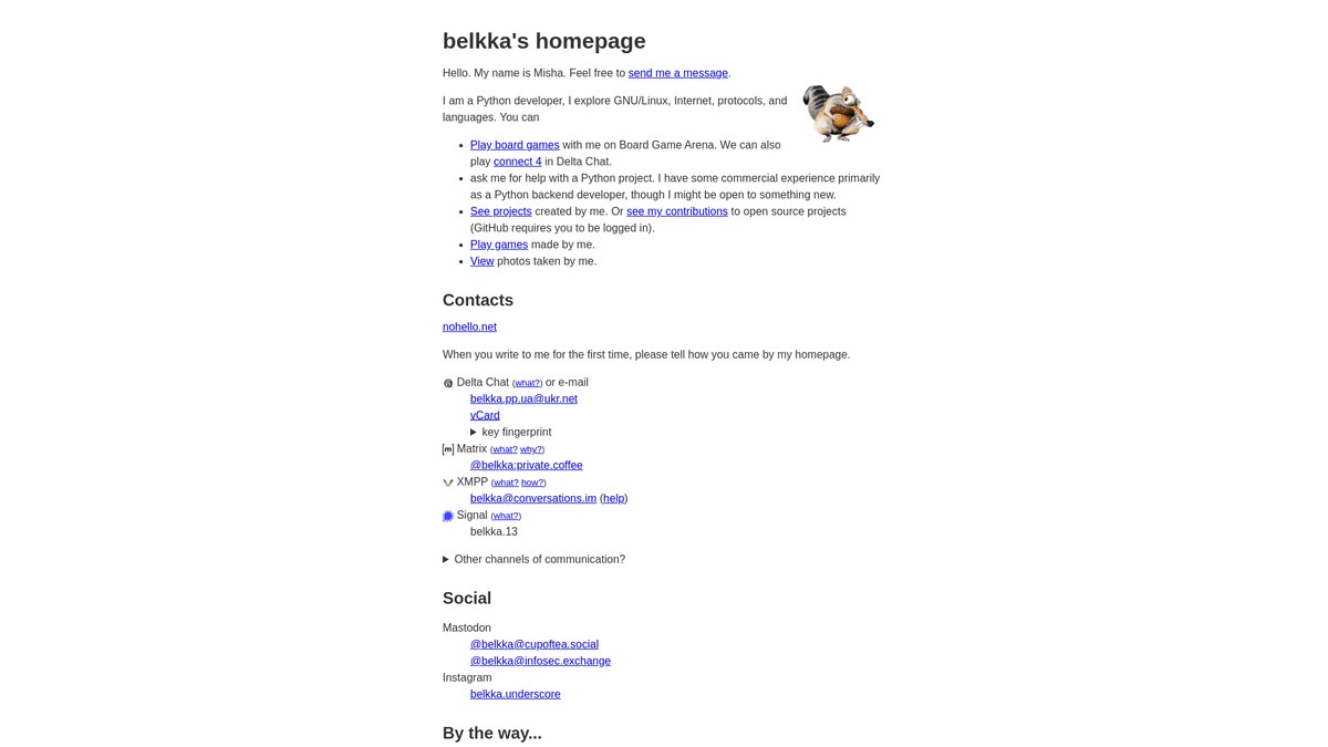 belkka.pp.ua screenshot