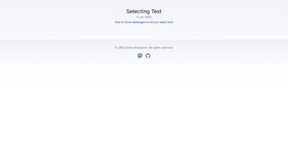 blerg.net screenshot