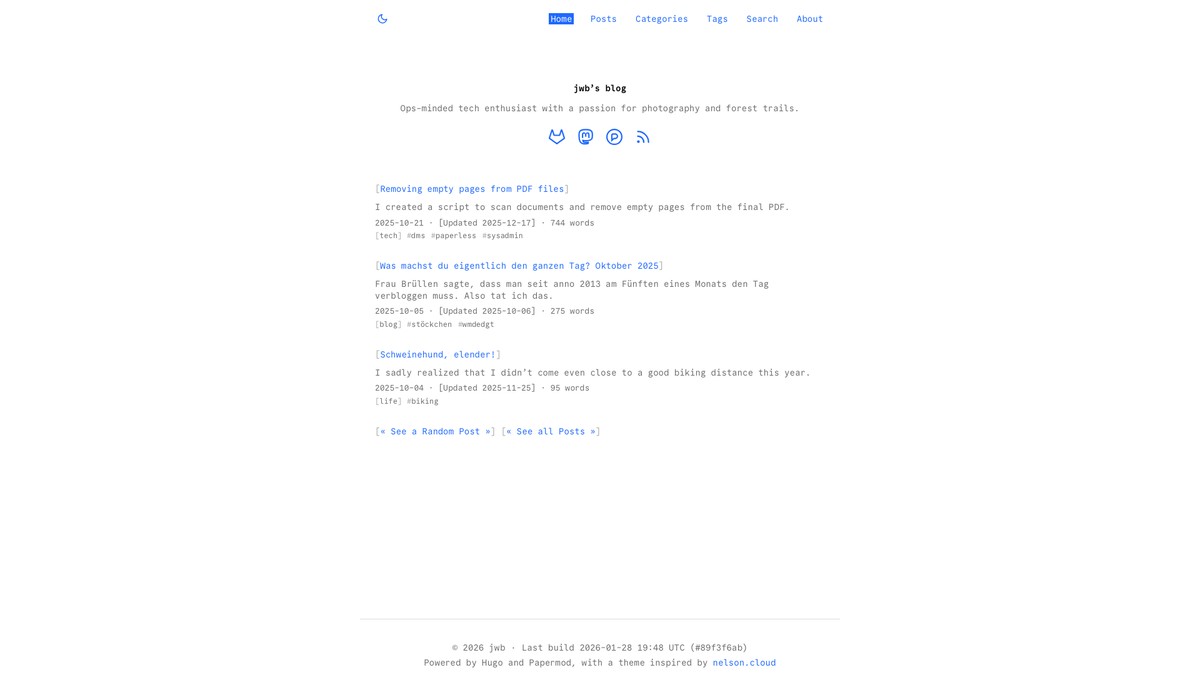 blog.bdw.li screenshot