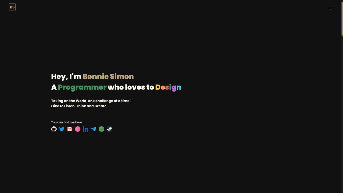 bonniesimon.in screenshot