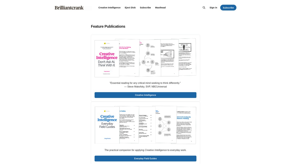 brilliantcrank.com screenshot