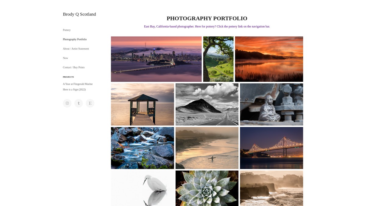 Screenshot of brodyq.com