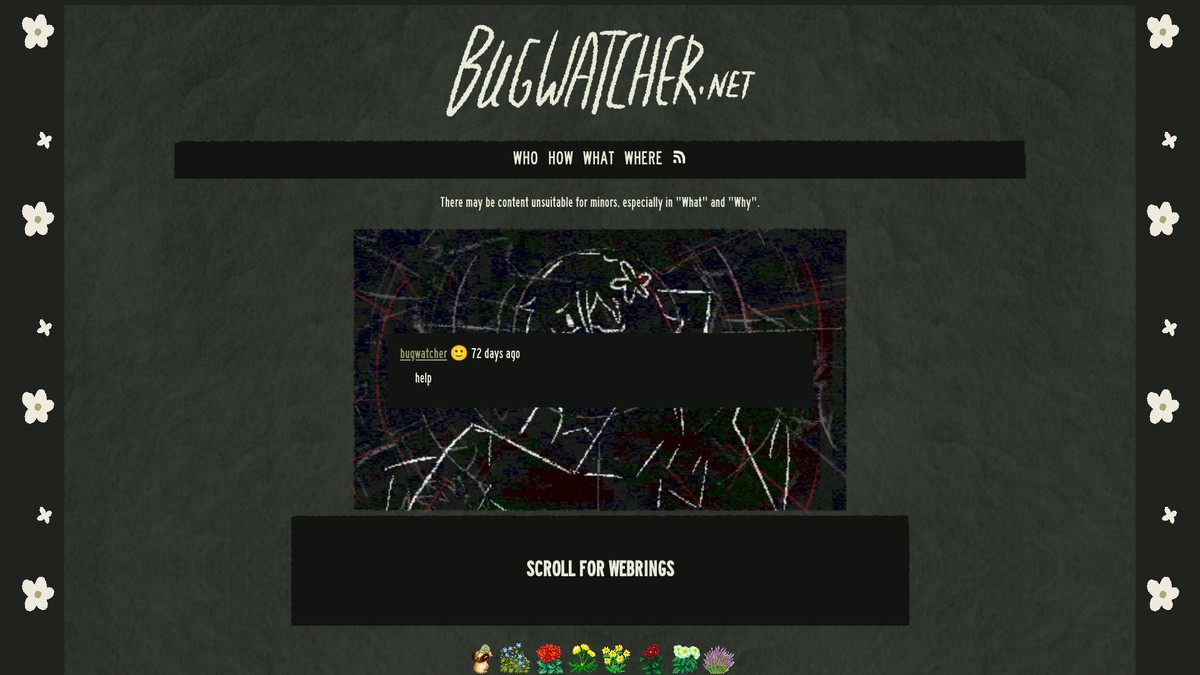 bugwatcher.net screenshot