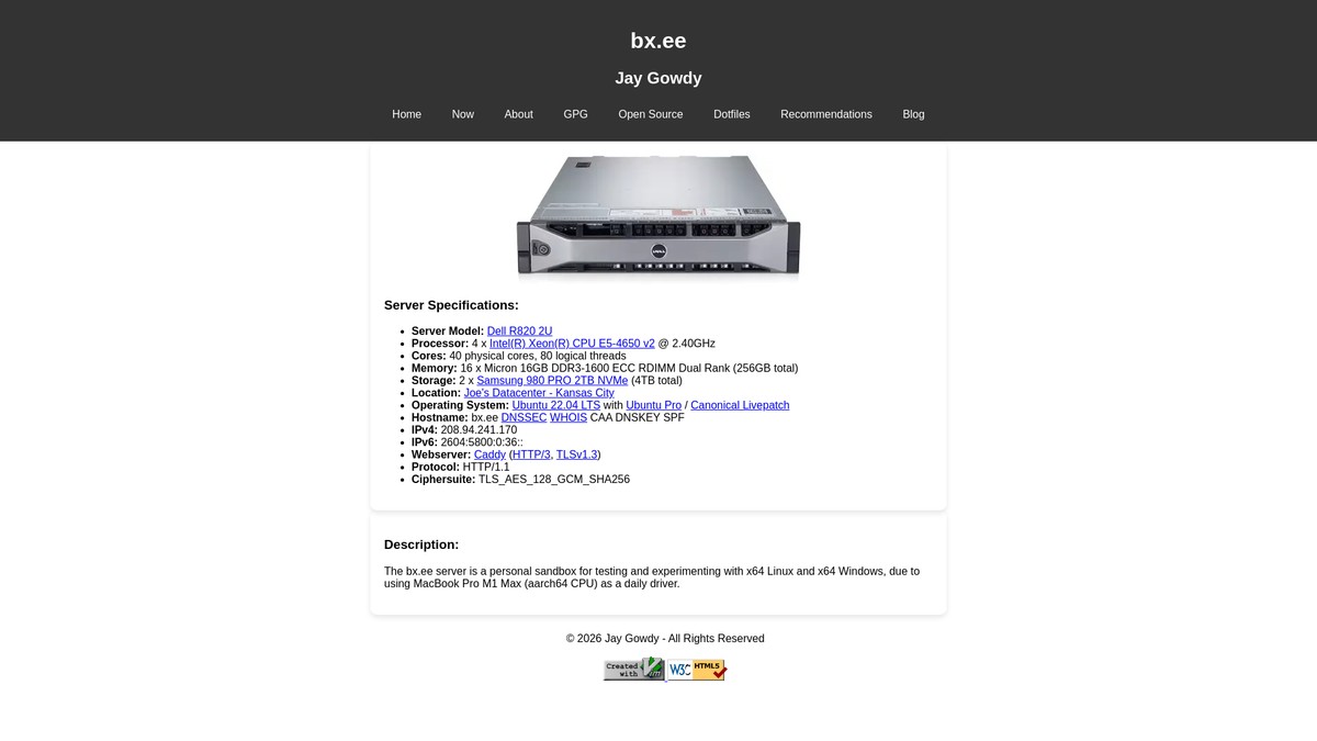 bx.ee screenshot