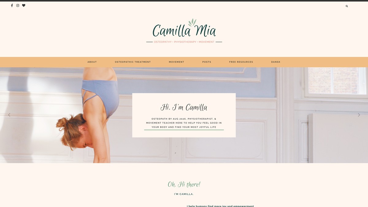 camillamia.com screenshot