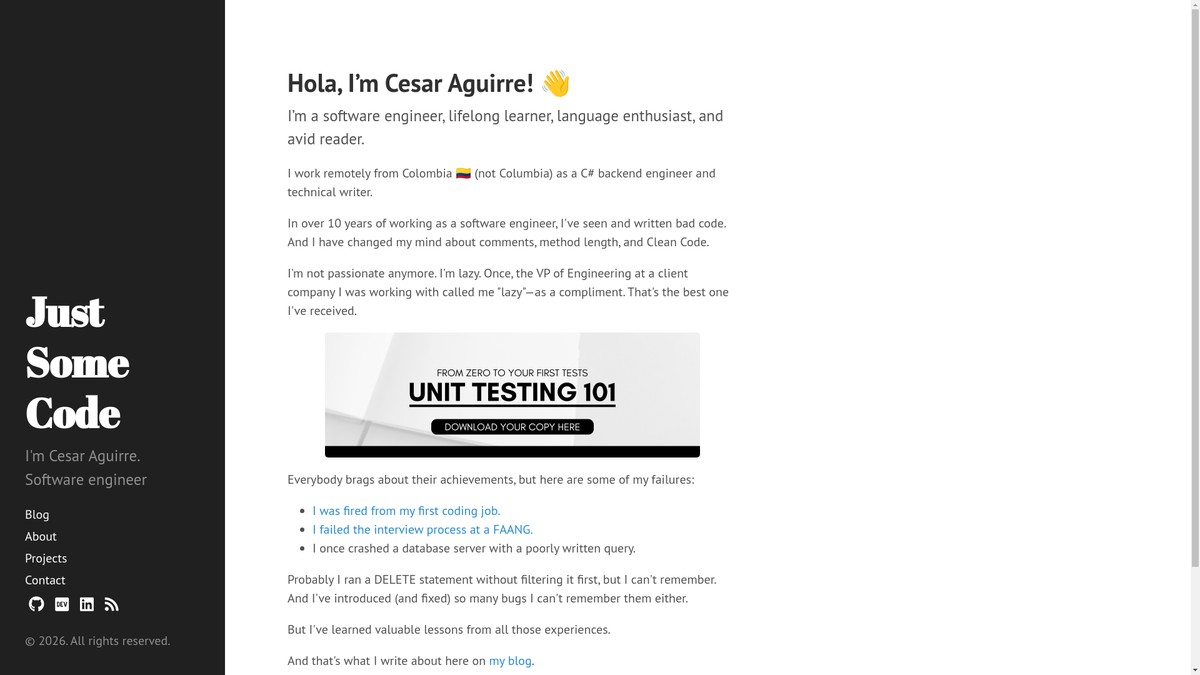canro91.github.io screenshot