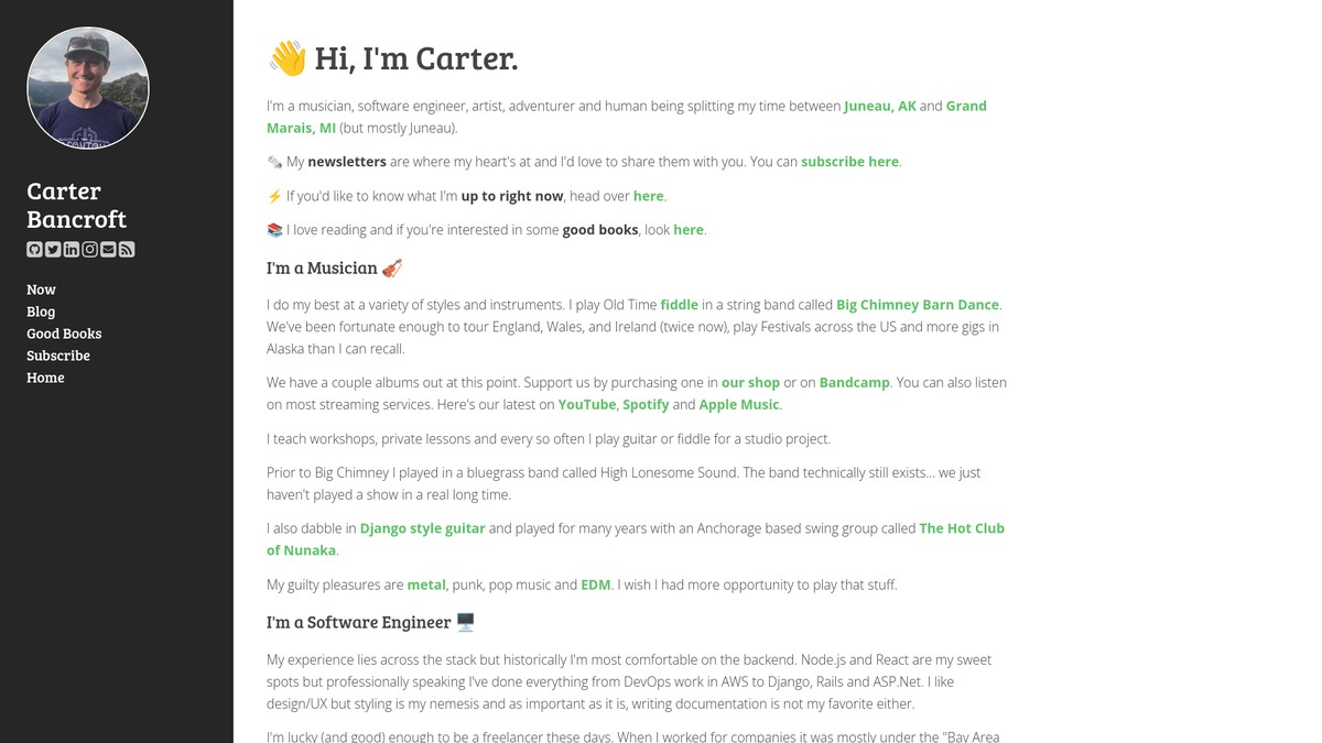 carterbancroft.com screenshot