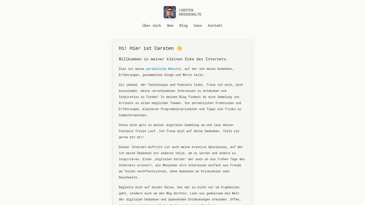 cbrueggenolte.de screenshot