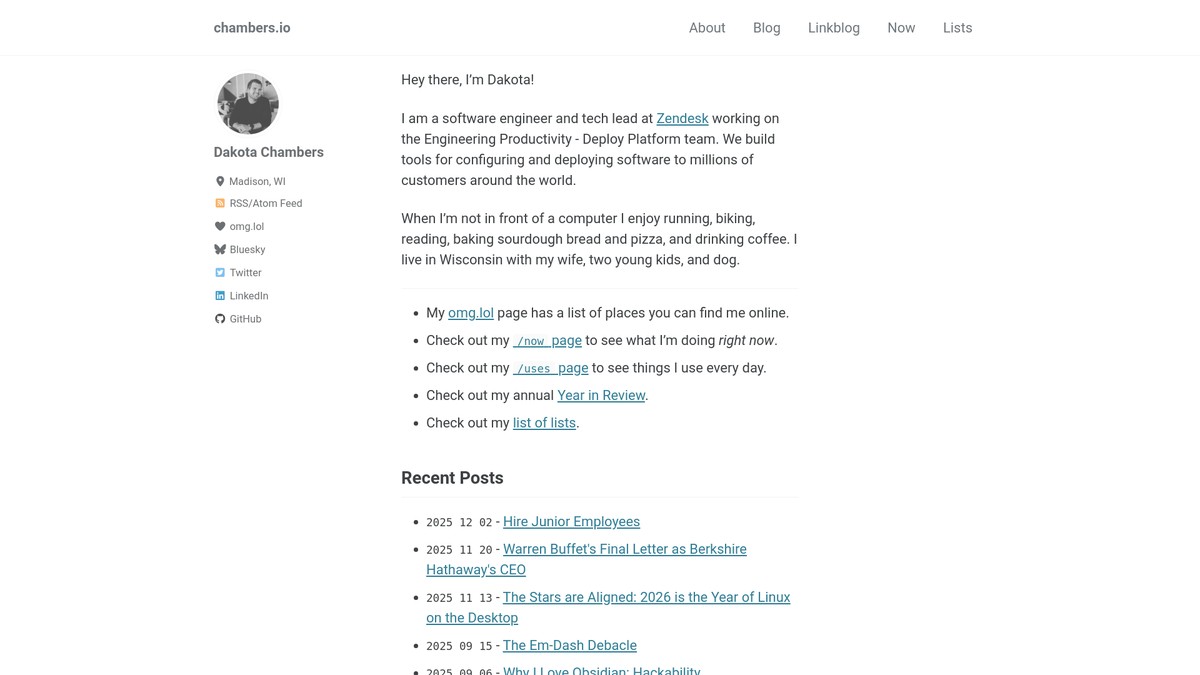 chambers.io screenshot