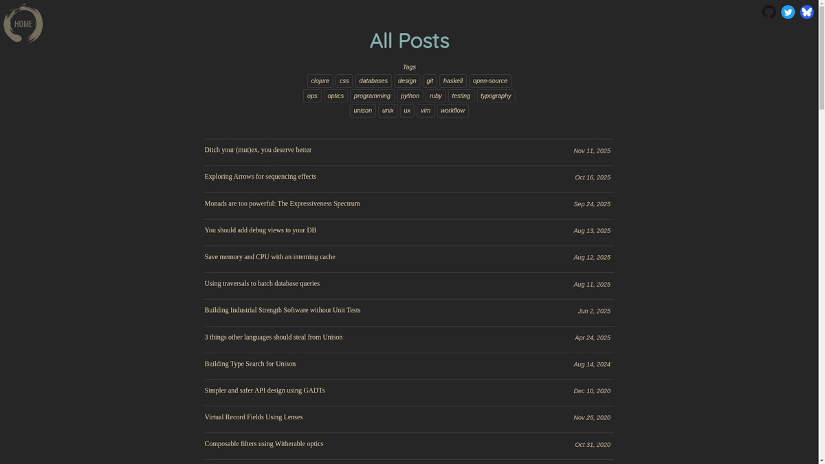 chrispenner.ca screenshot