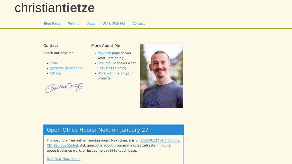 christiantietze.de screenshot