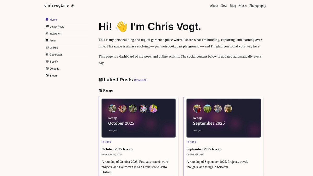 chrisvogt.me screenshot