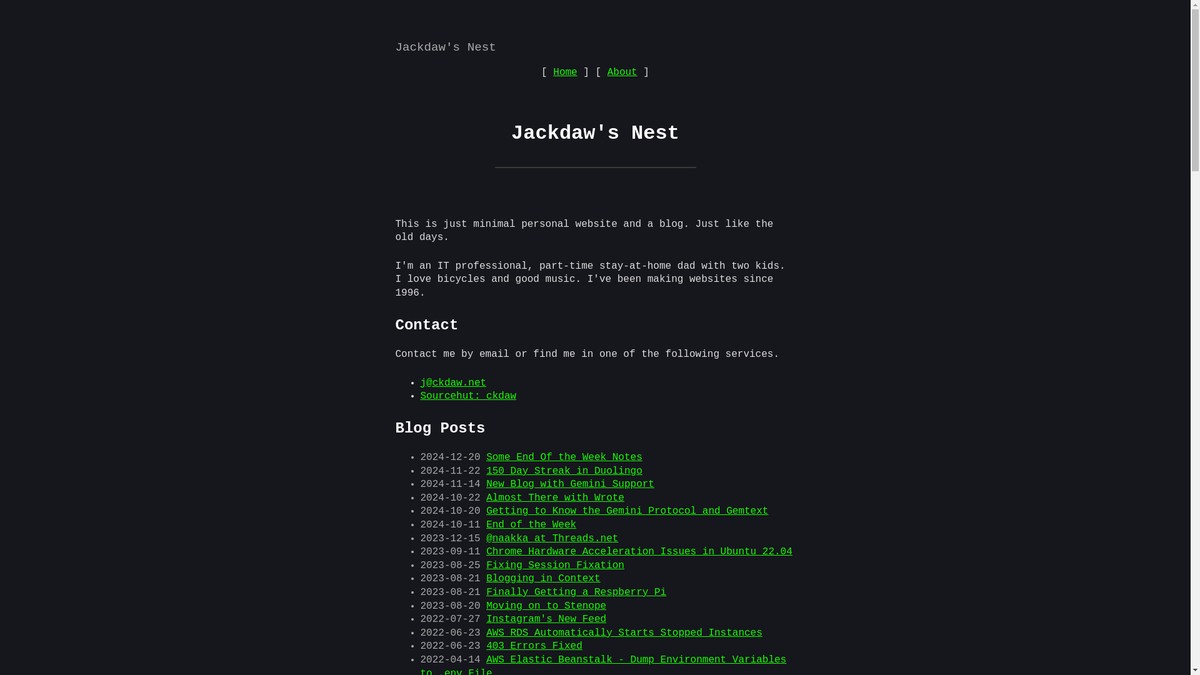 ckdaw.net screenshot