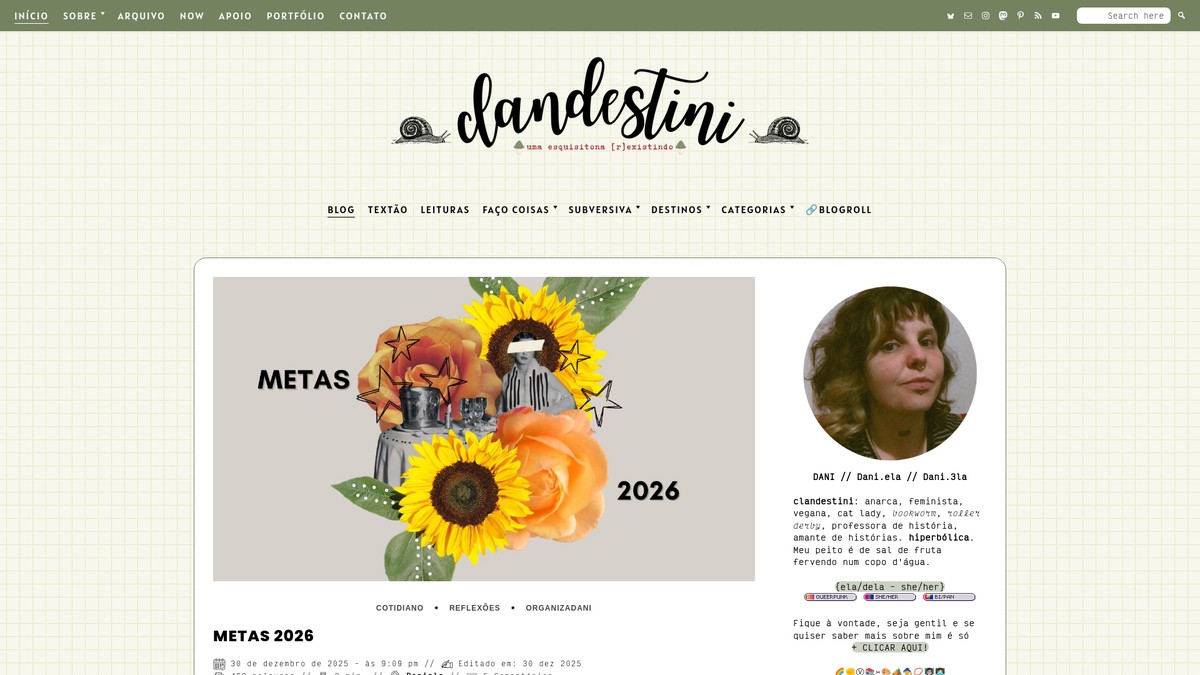 clandestini.org screenshot