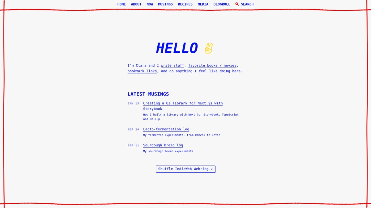 clarale.com screenshot