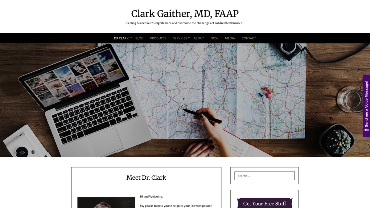 clarkgaither.com screenshot