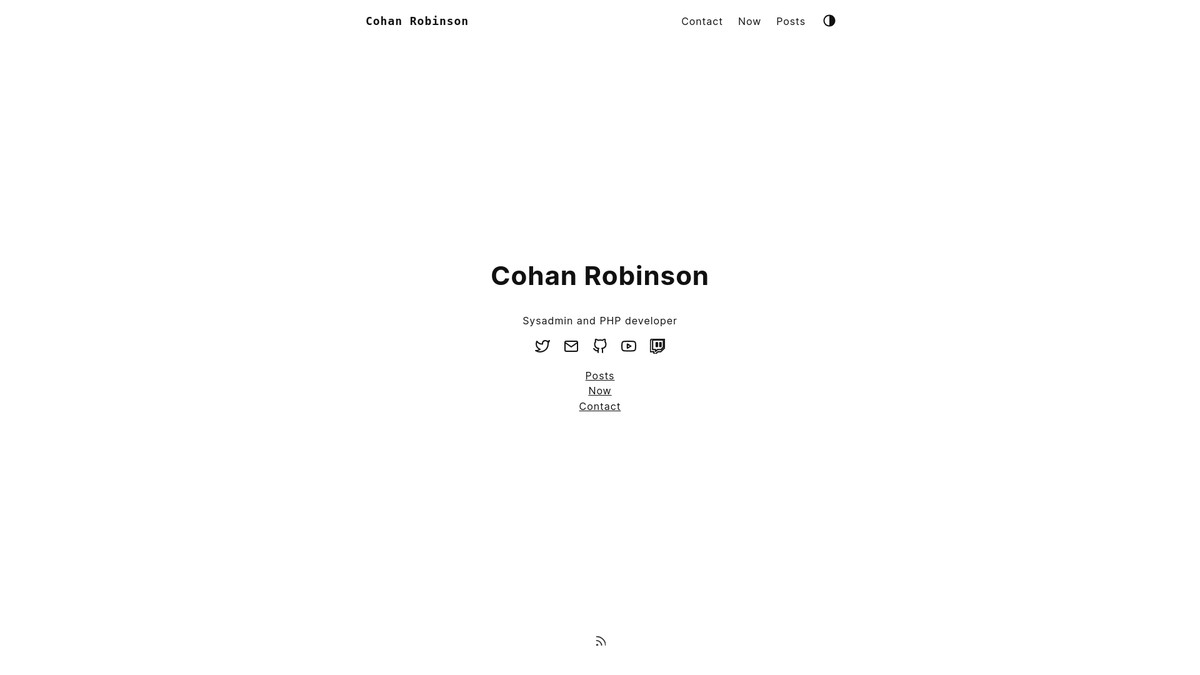 cohan.dev screenshot
