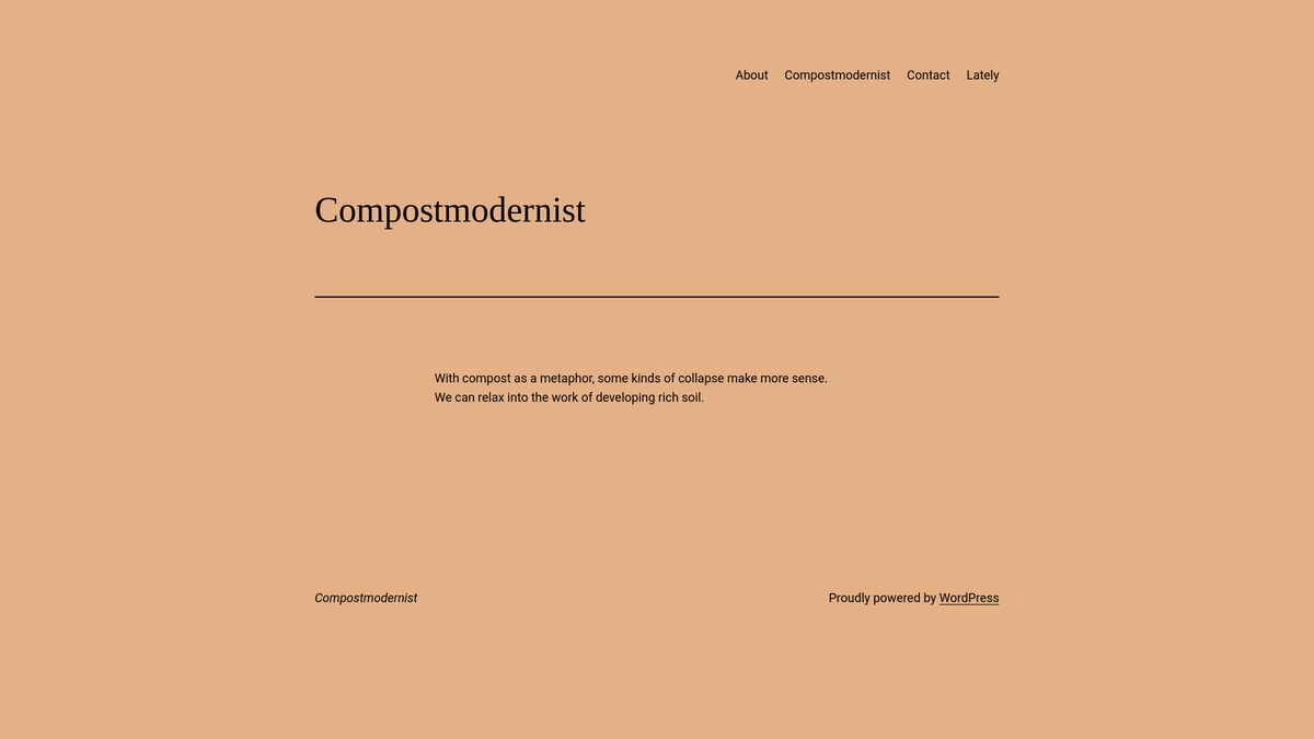 compostmodernist.org screenshot