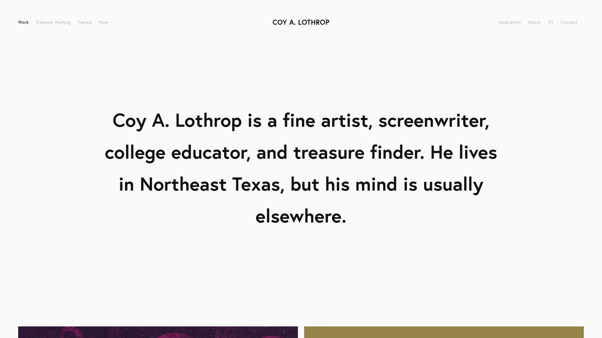 coylothrop.com screenshot