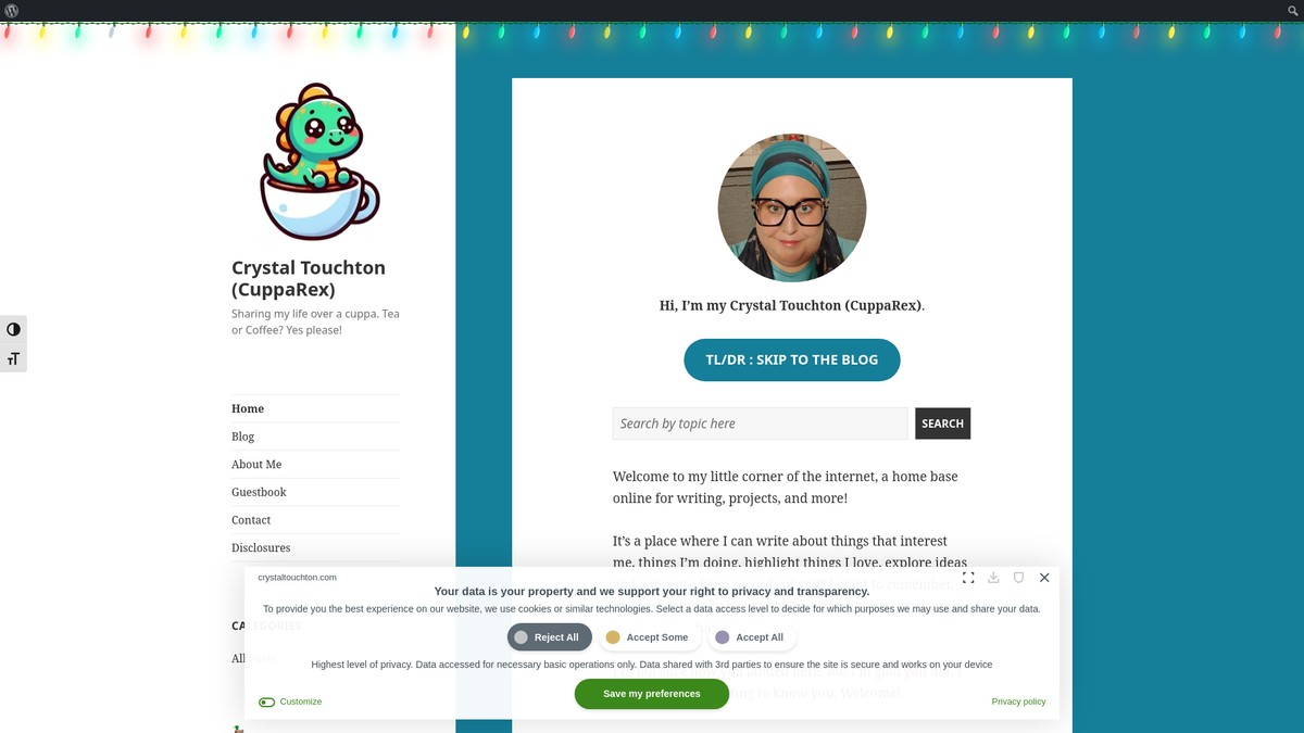 crystaltouchton.com screenshot