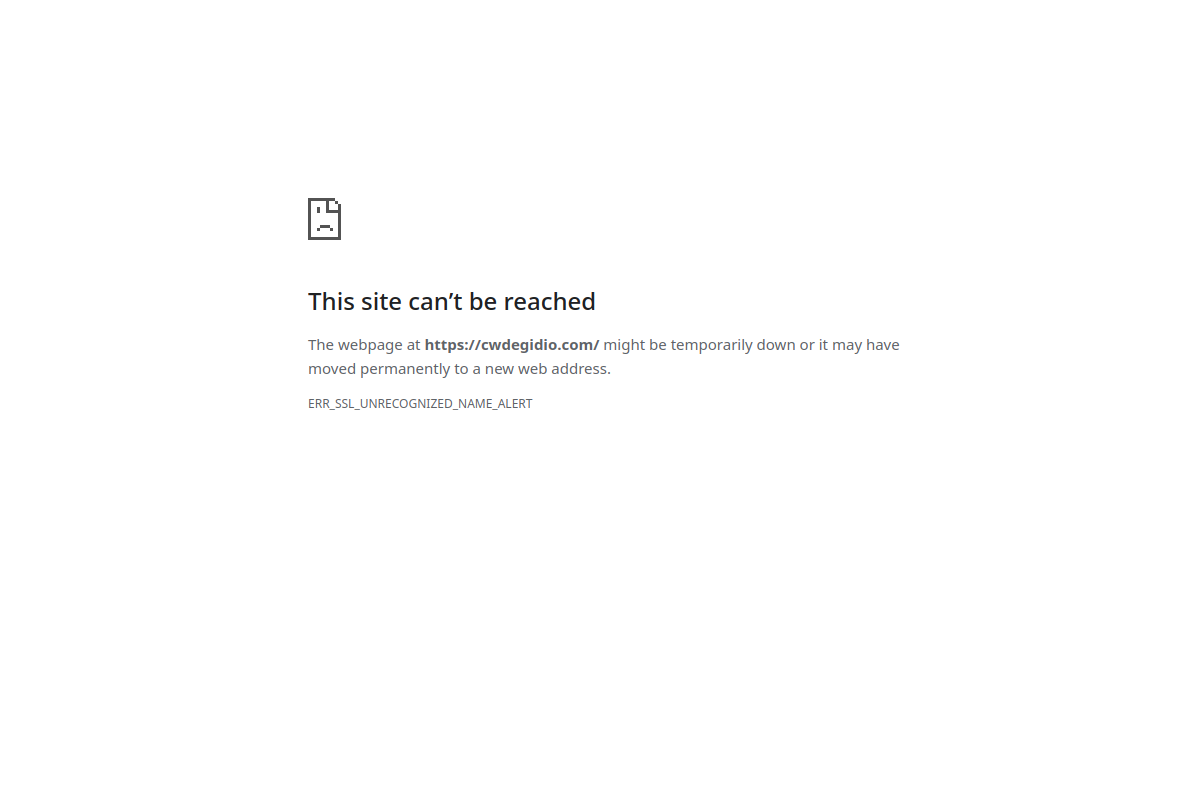 cwdegidio.com screenshot