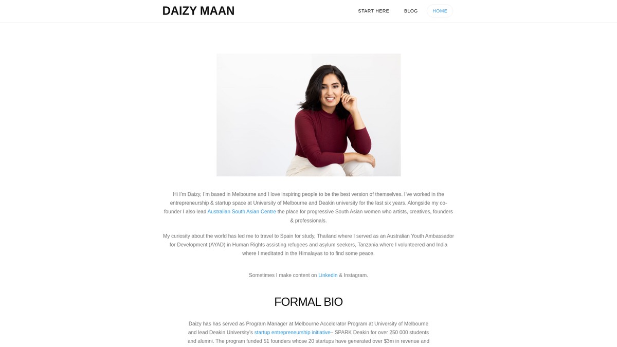 daizymaan.com screenshot