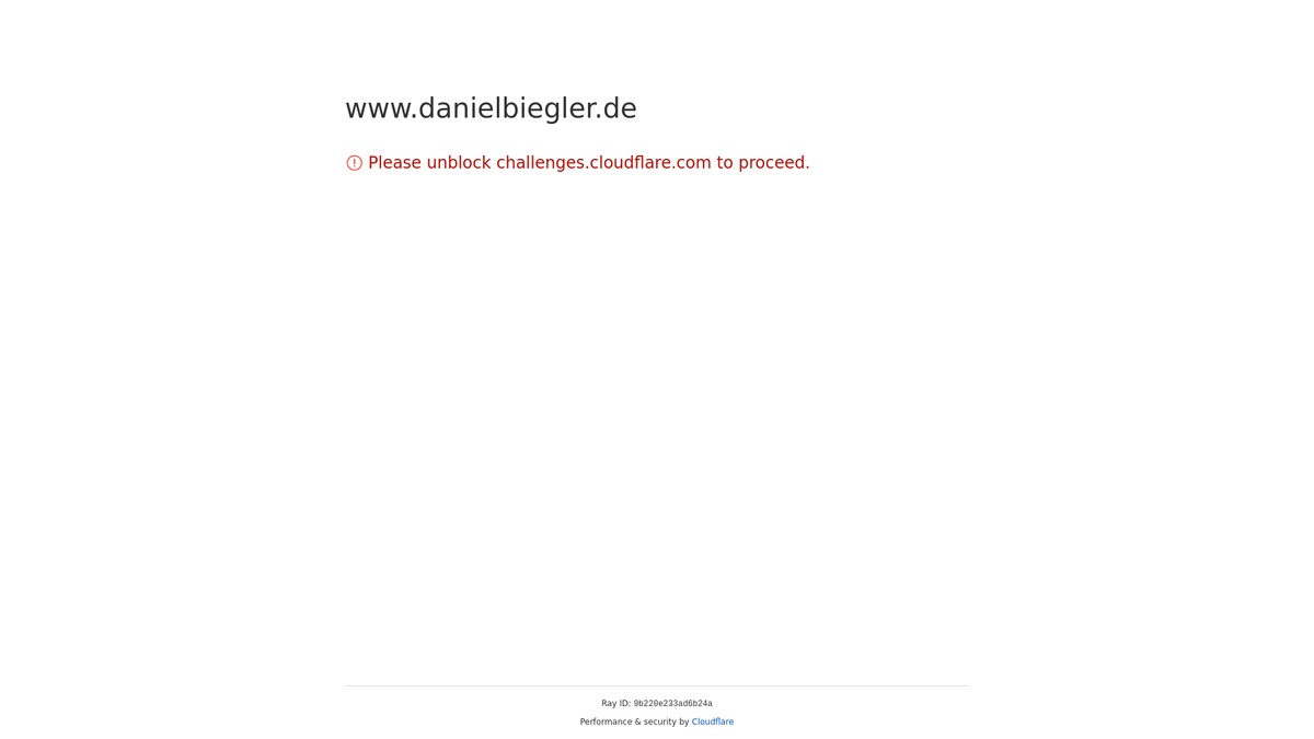 danielbiegler.de screenshot