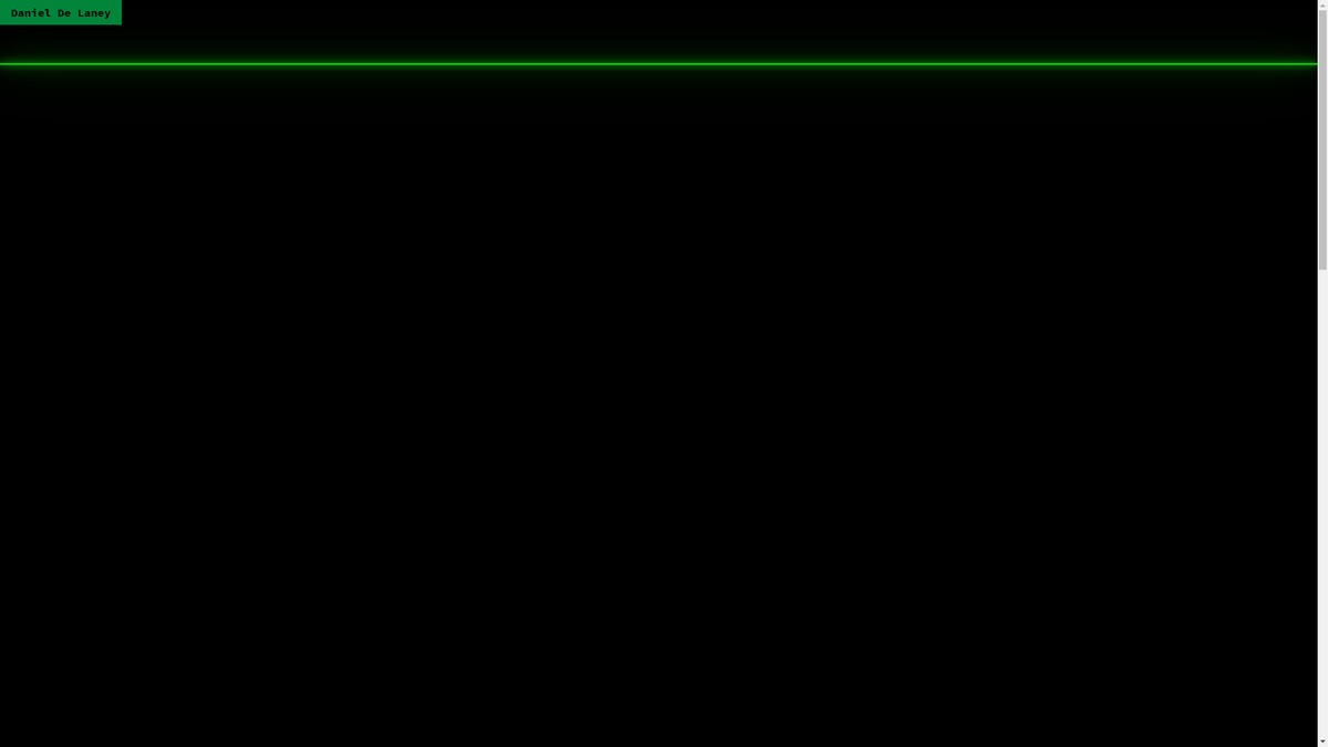 danieldelaney.net screenshot