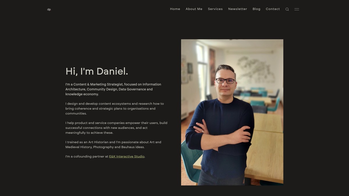 danielprindii.com screenshot
