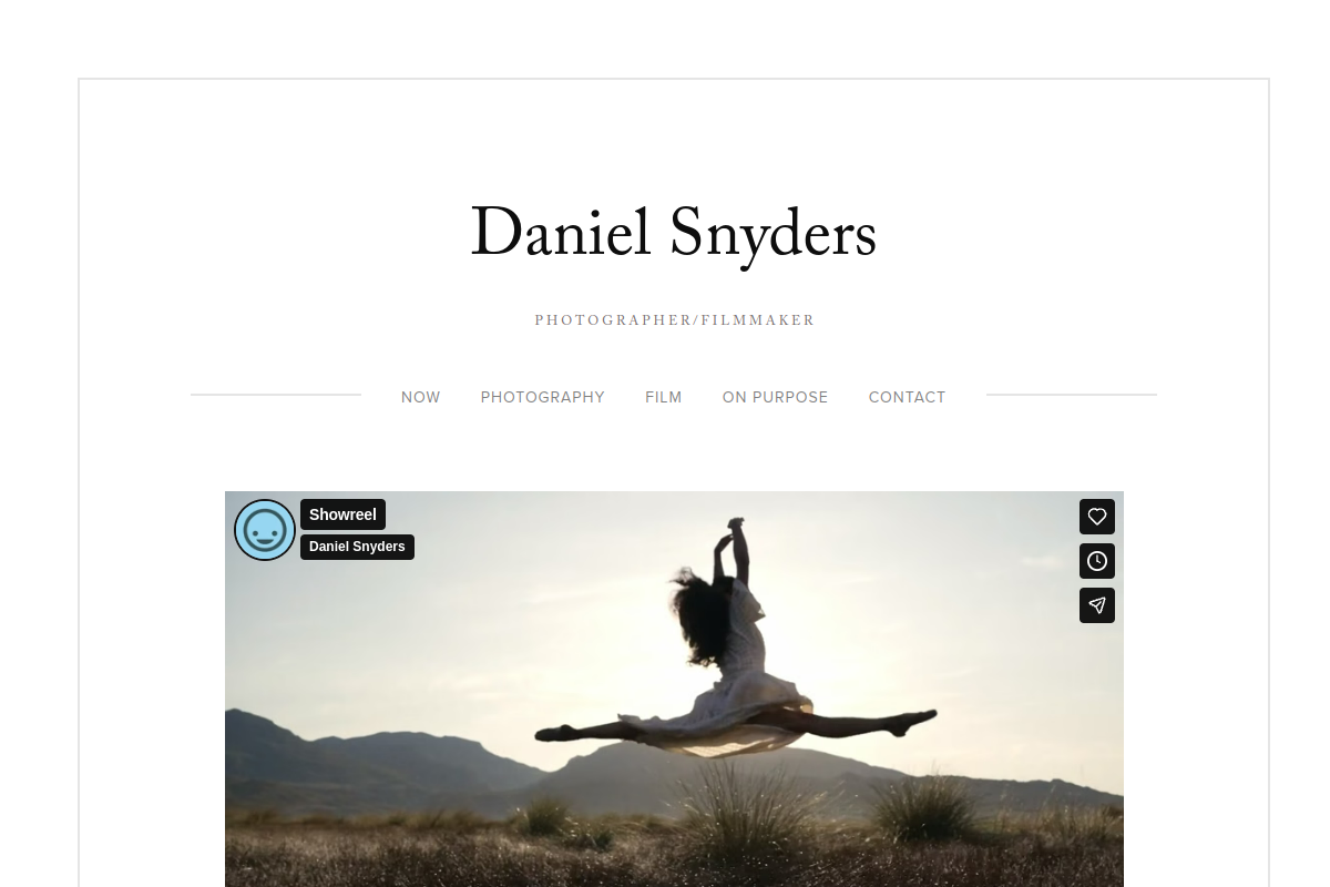 danielsnyders.com screenshot