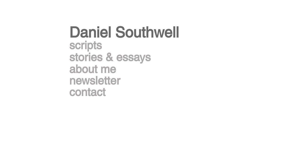 danielsouthwell.com screenshot