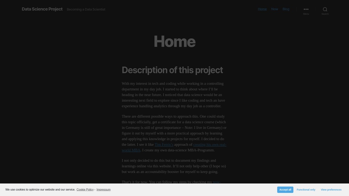data-science-project.com screenshot