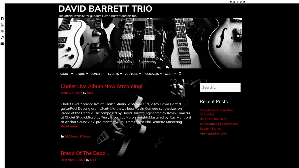 davidbarretttrio.com screenshot