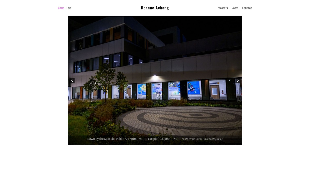 deanneachong.com screenshot