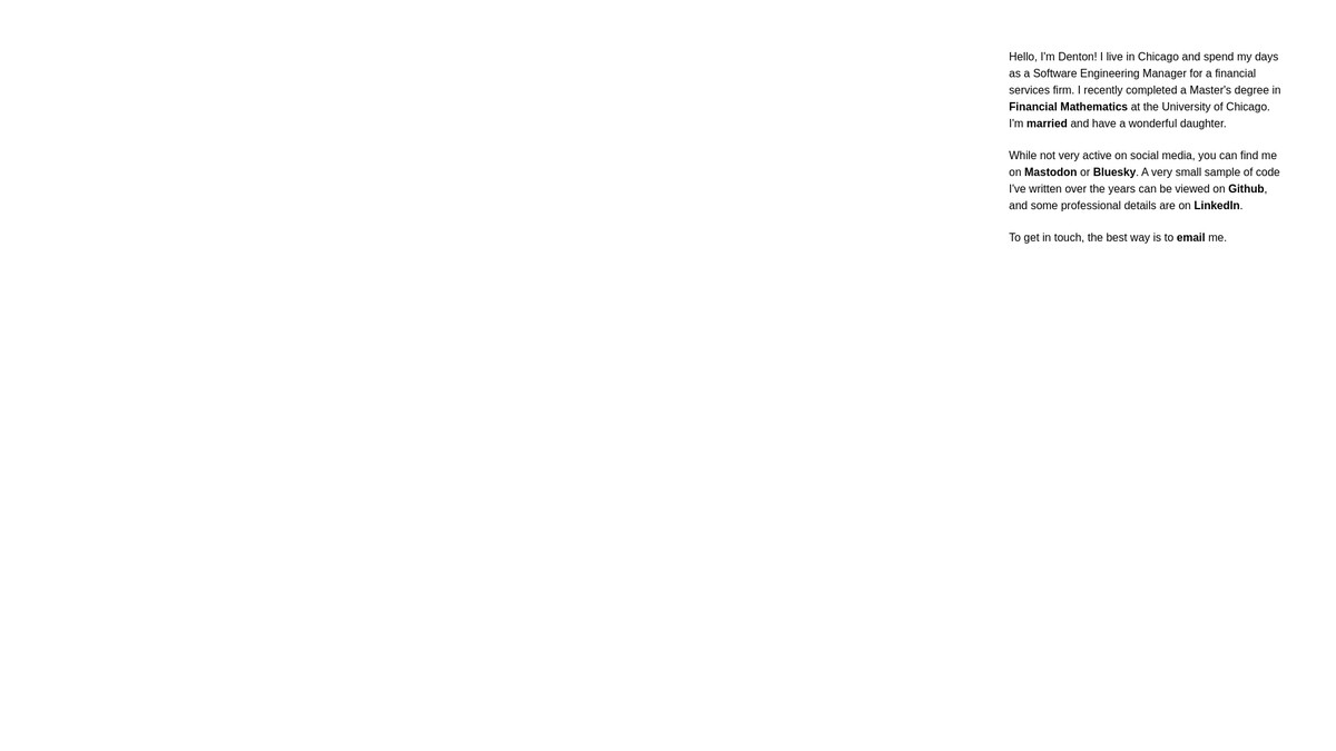dentonjacobs.com screenshot