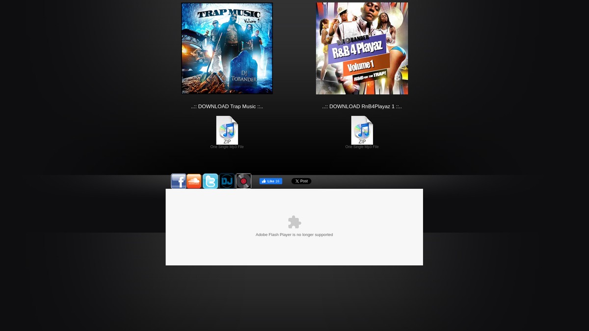 dj-tobander.de screenshot