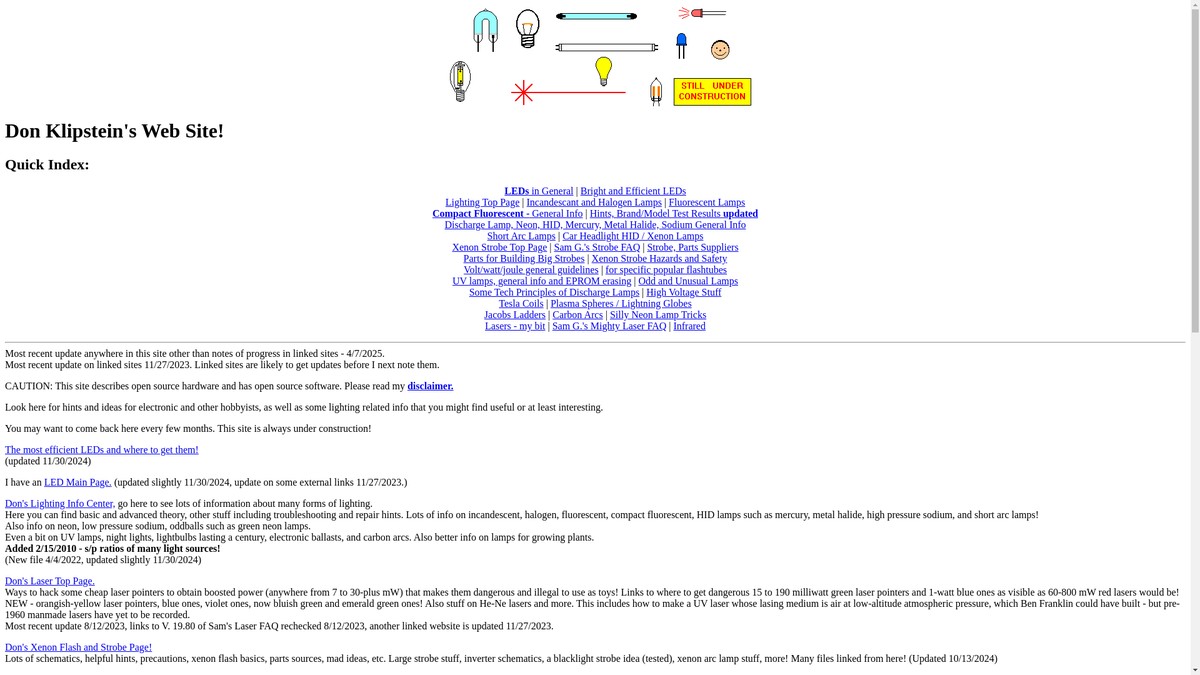 donklipstein.com screenshot