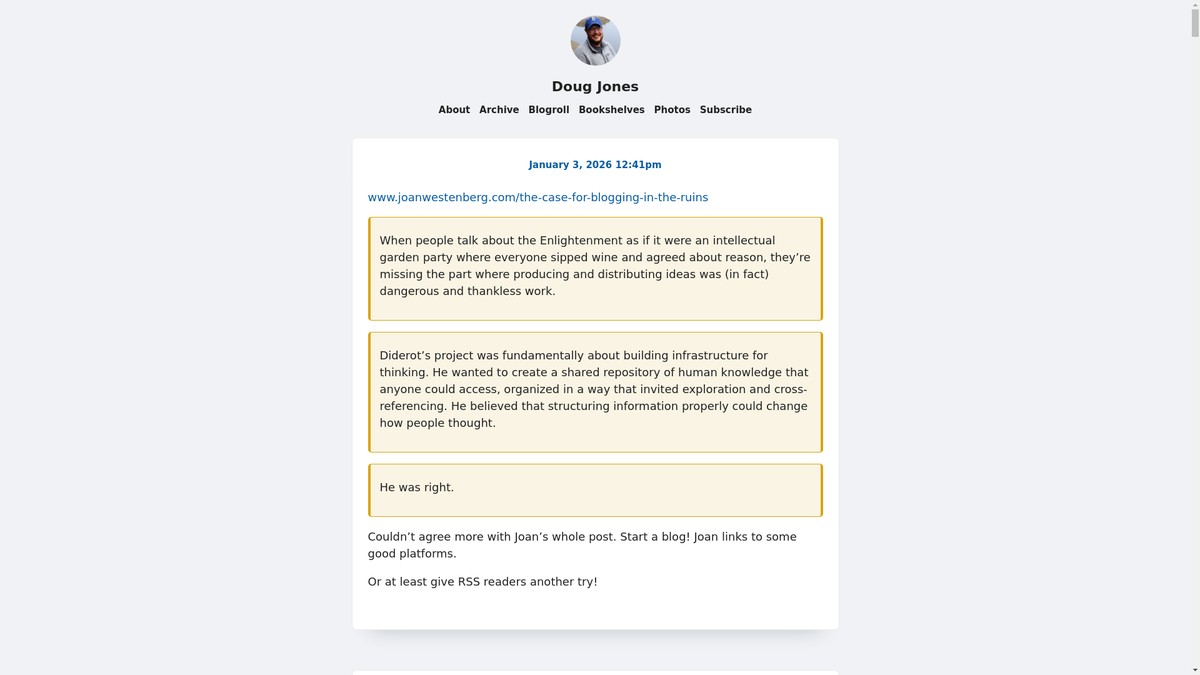 doug.pub screenshot