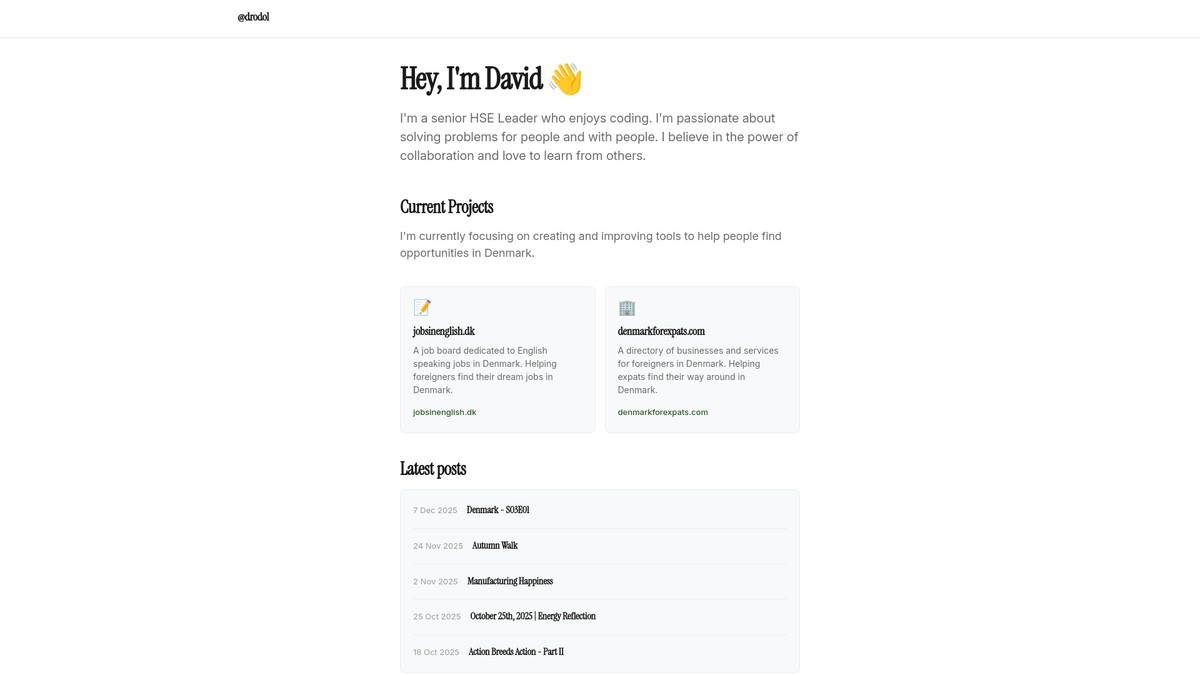 Screenshot of drodol.com