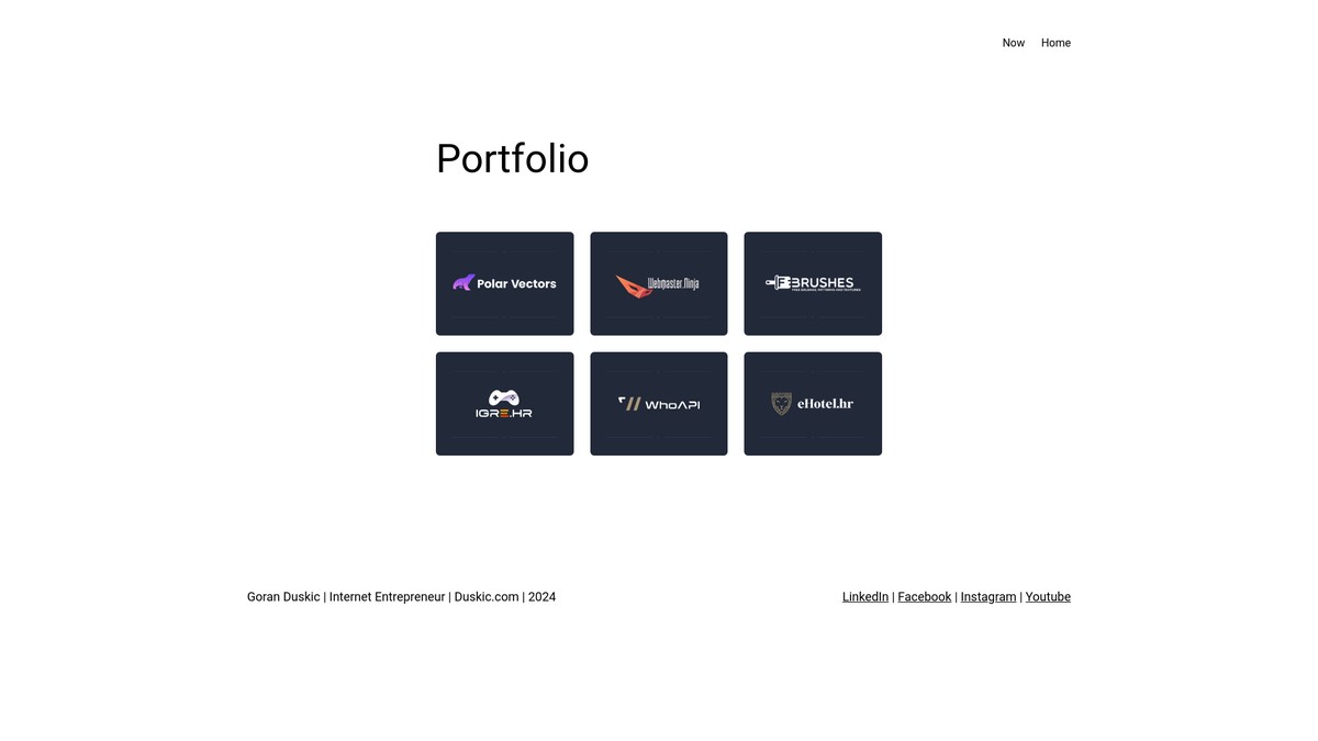 duskic.com screenshot