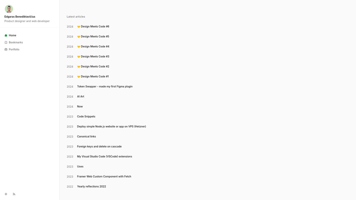 Screenshot of edgaras.com