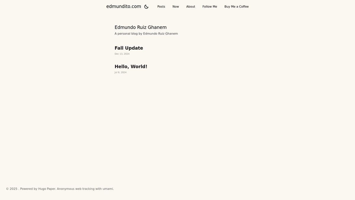 edmundito.com screenshot