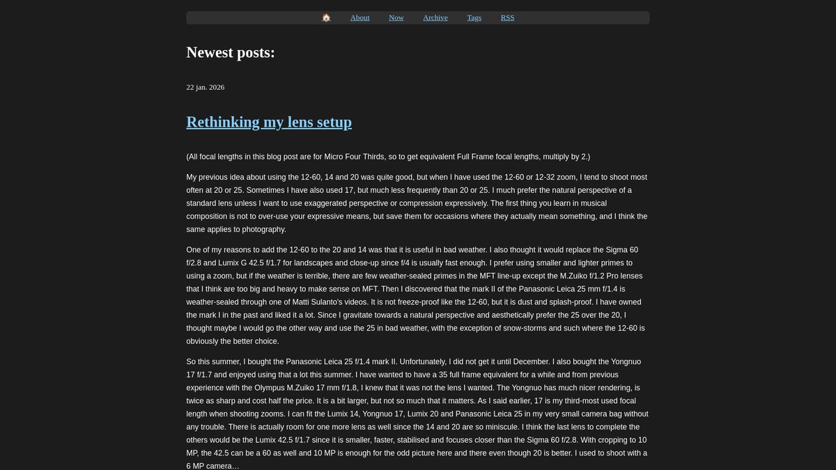 einar.codeberg.page screenshot