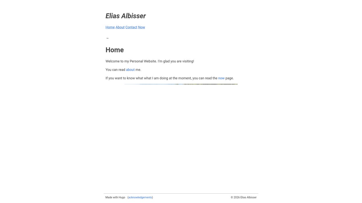 eliasalbisser.ch screenshot