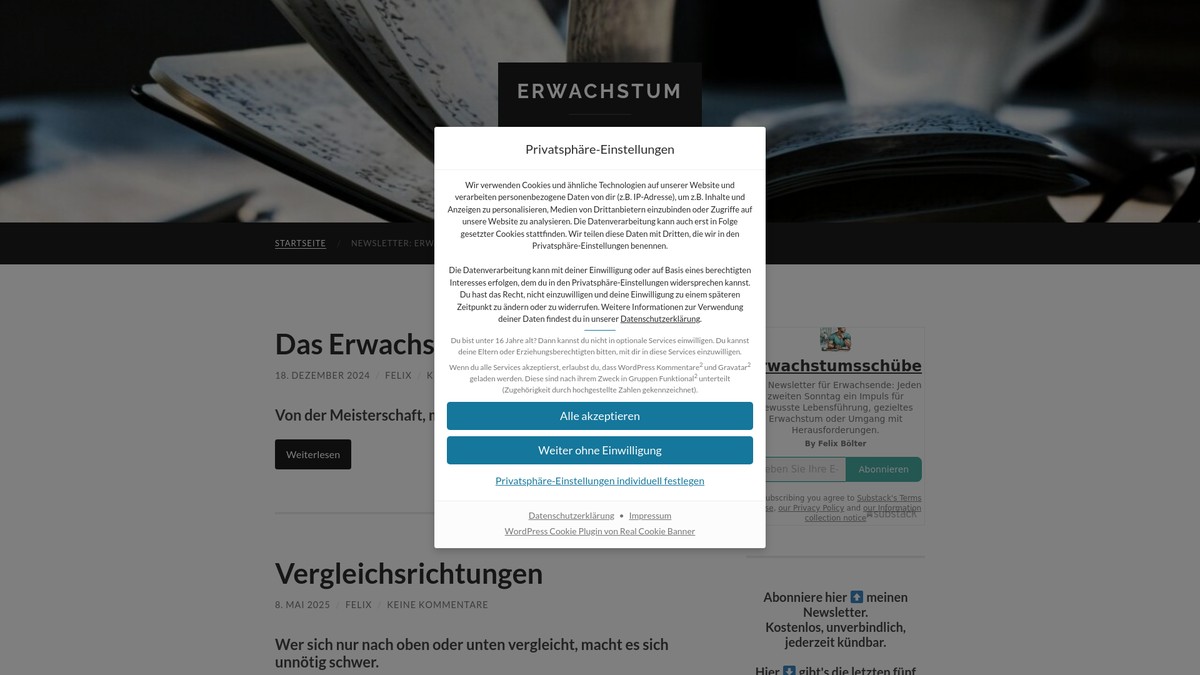erwachstum.de screenshot