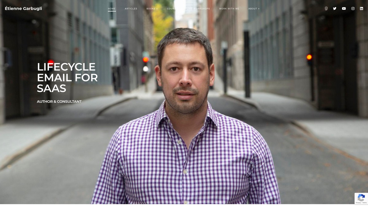 Screenshot of etiennegarbugli.com