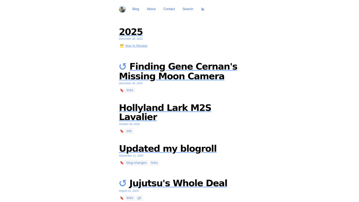 evantravers.com screenshot