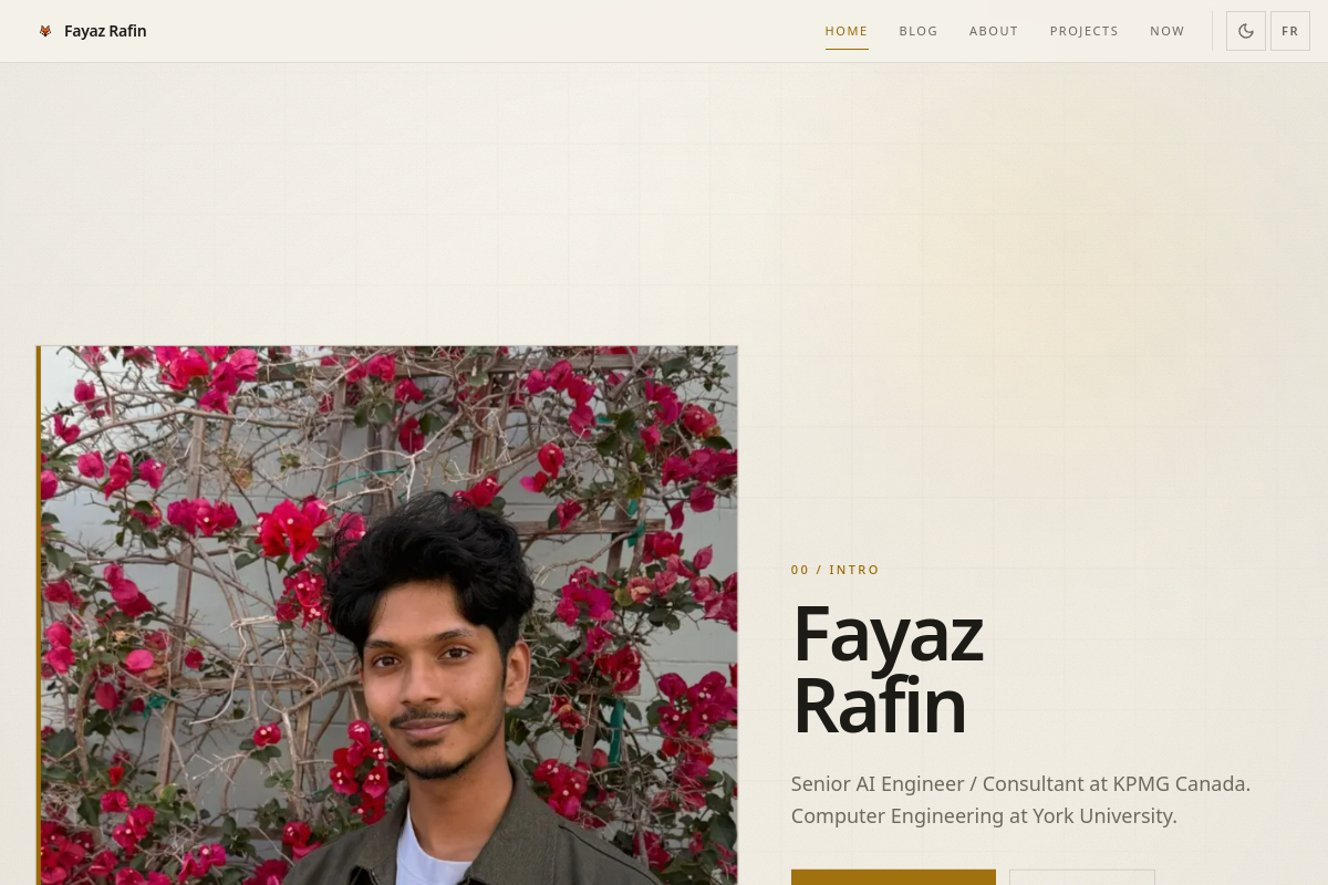 fayazrafin.xyz screenshot