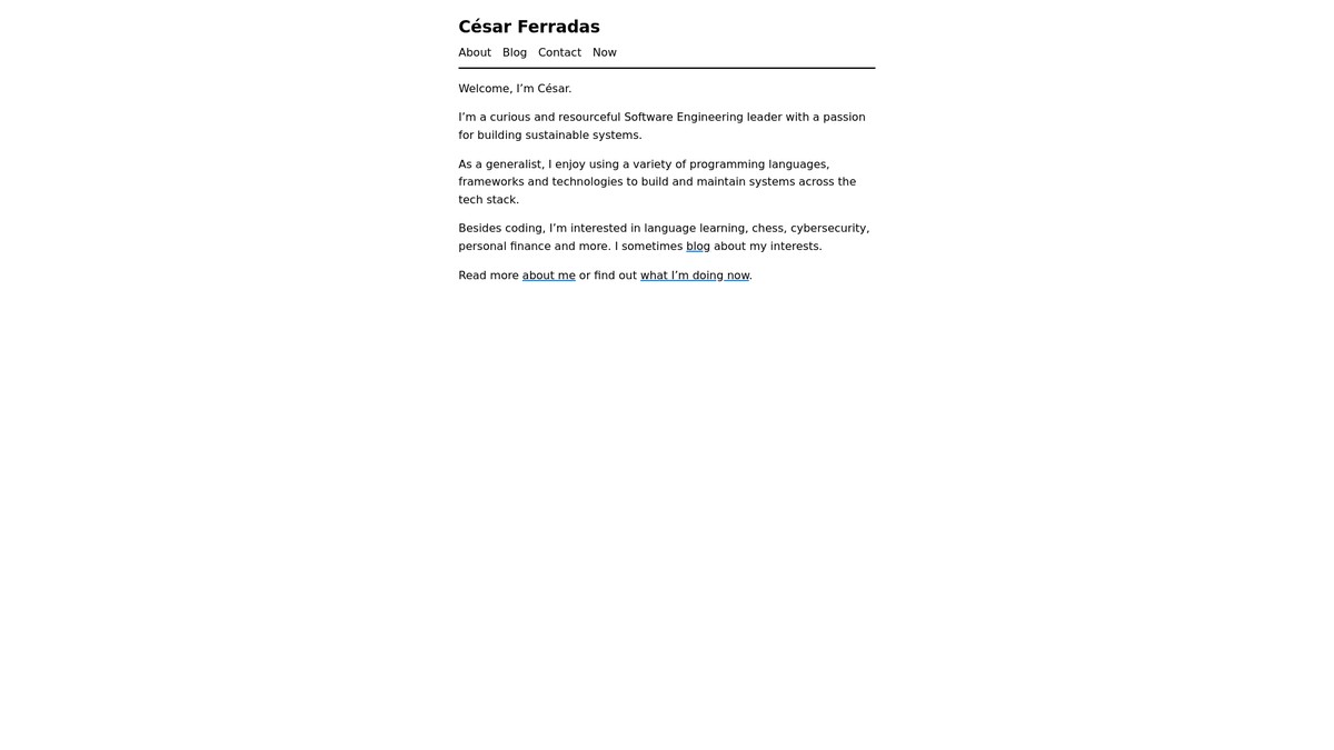 ferrad.as screenshot