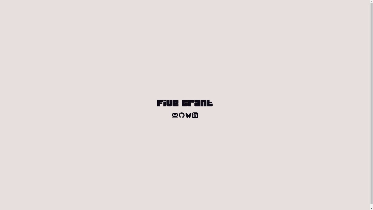 fivegrant.com screenshot
